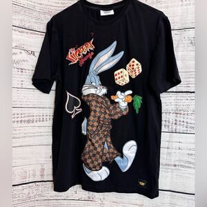 Looney Tunes TShirt Adult size Medium The‎ sucker Lounge Cotton embroidered